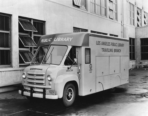 Los Angeles Public Library Traveling Branch Bookmobile