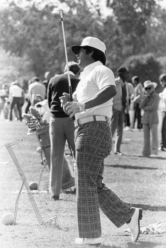 Lee Trevino, side view