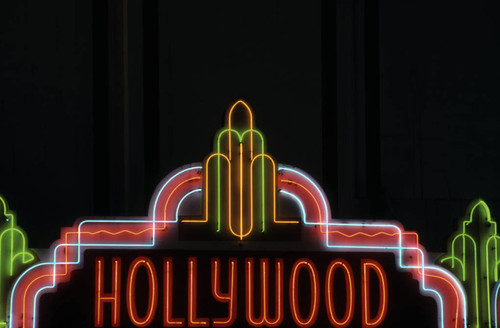 Hollywood Theatre marquee