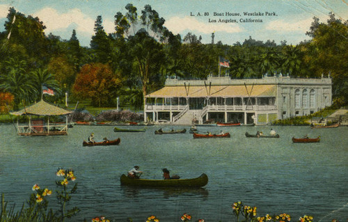 MacArthur Park boathouse