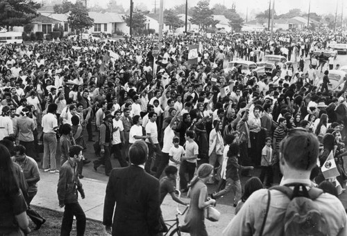 Demonstration in Monterey Park