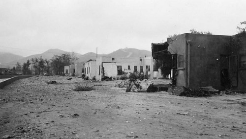 Flood damage, Glendale