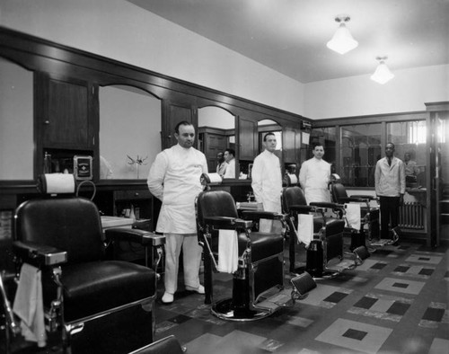 Barber shop, Union Station