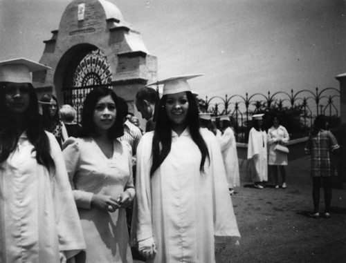 Sisters at graduation