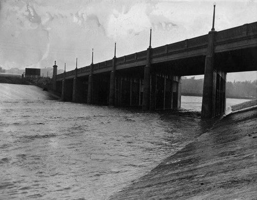 Bridge across L.A. River