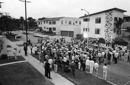 West L.A. neighborhood press conference