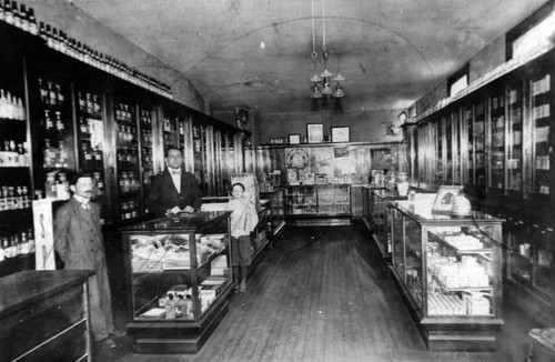 Drugstore interior