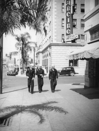 Navy sailors, San Diego