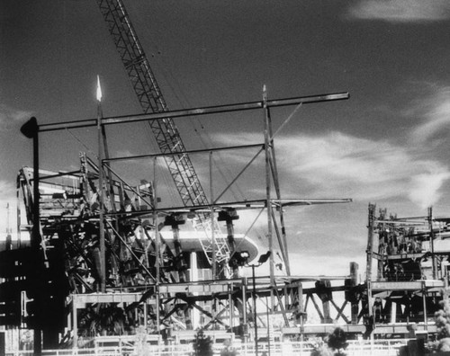 Construction of Walt Disney Concert Hall