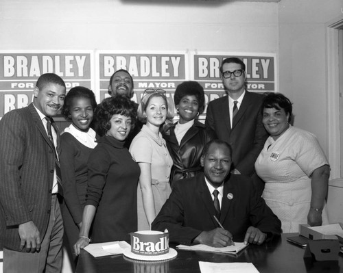 Bradley runs for Mayor