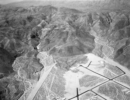 Cathedral Canyon, Cathedral City, looking west