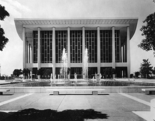 Fountains, Dorothy Chandler Pavilion