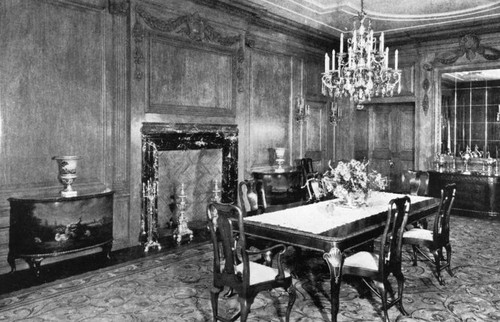 "Greystone" dining room