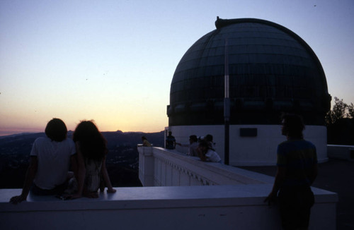 Griffith Observatory at sunset