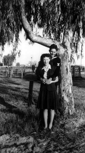 Sailor with girl