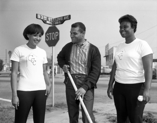 Councilman Billy Mills works with Civilian Conservation Corps