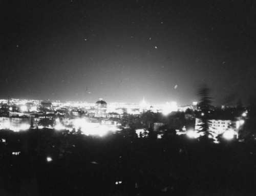 View of Hollywood looking west from Longview Avenue