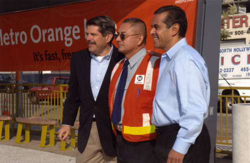 MTA Orange Line, Yaroslavsky and Villaraigosa