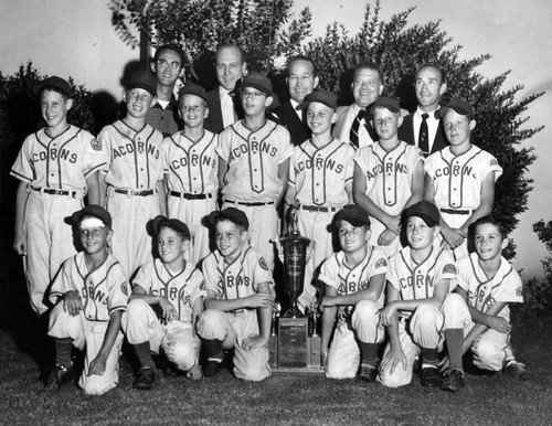 Little leaguers win big trophy