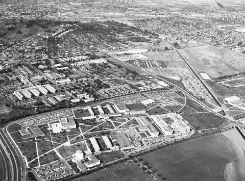 California State University, Long Beach, looking northwest