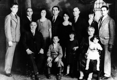 Armenian American family portrait