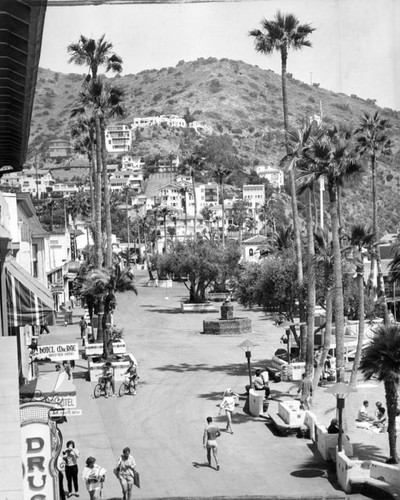 Avalon, a square-mile of town on a small island