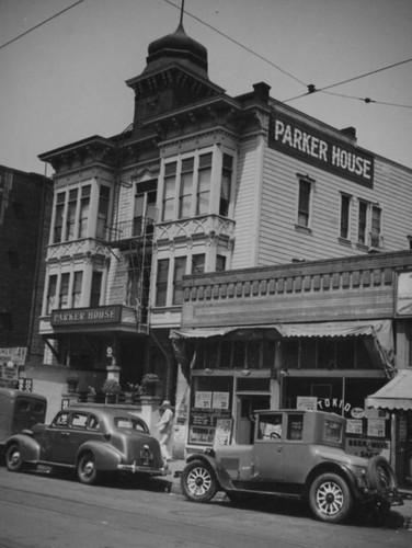 Parker House and Tokio restaurant, 5th Street