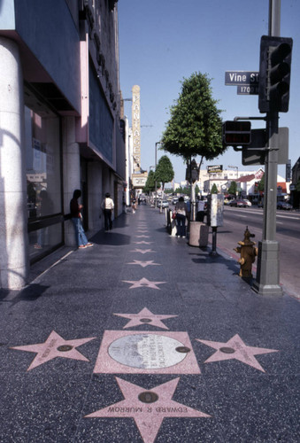 Hollywood Blvd. and Vine Street