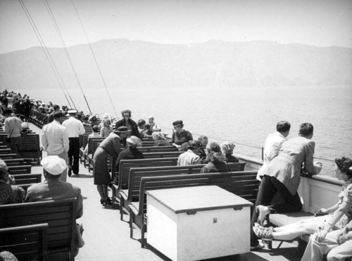 View of Catalina Island from the S.S. Catalina