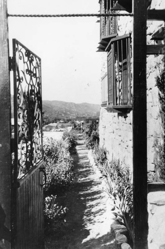 Outside wall of Blarney Castle in Tujunga