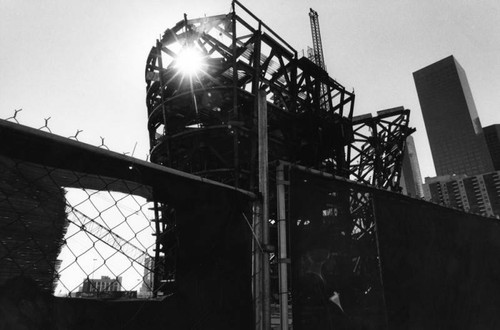 Construction of Walt Disney Concert Hall