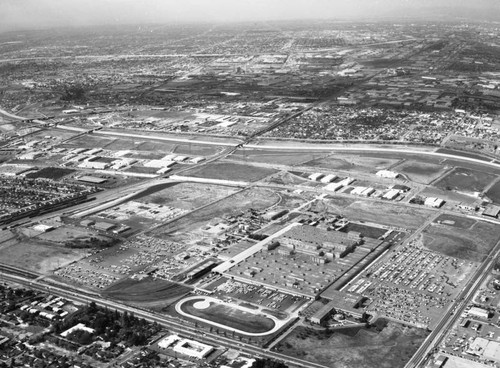 Ford Motor Co. Mercury Plant, Pico Rivera, looking west