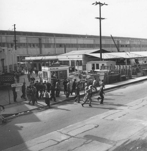 Burbank Lockheed plant employees, view 1