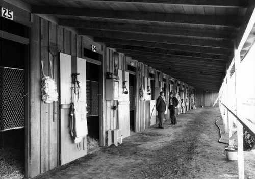 Stables at Santa Anita Racetrack, view 17