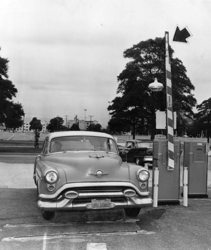 Demonstration of parking gate system