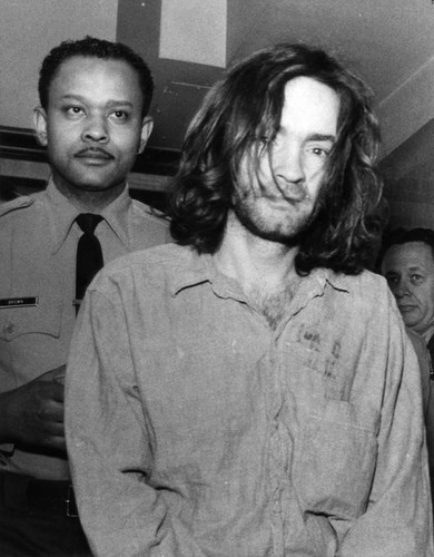 Charles Manson escorted to court