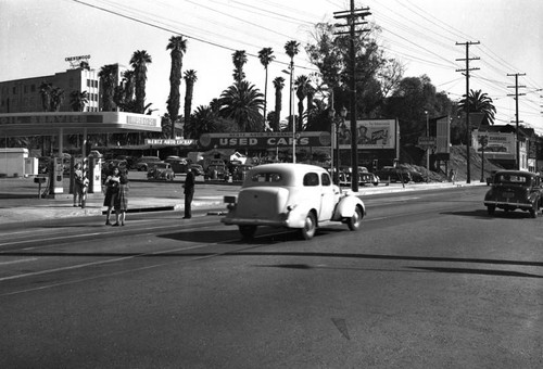 Vermont Avenue, near Olympic Boulevard