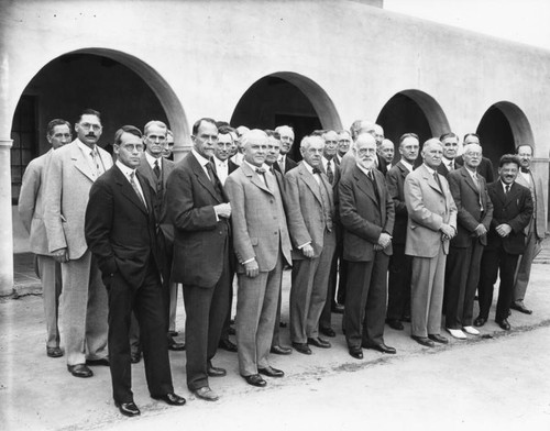 Faculty members at Cal Tech, view 6