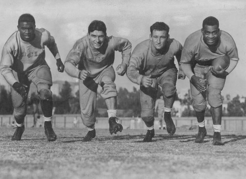 UCLA football backfield