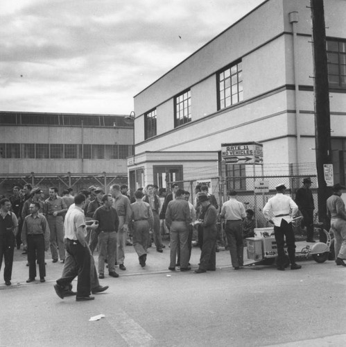 Burbank Lockheed plant employees, view 9