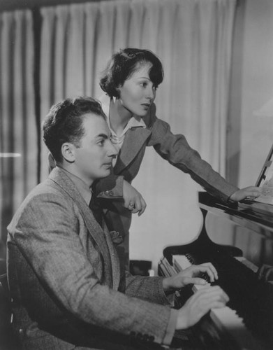 Luise Rainer and Clifford Odets