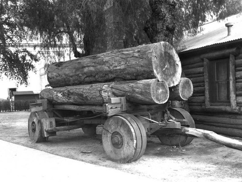 Logging wagon