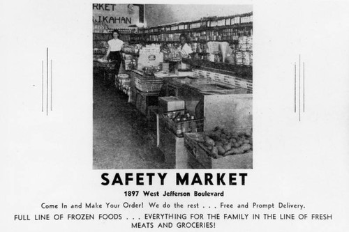 Safety Market ad