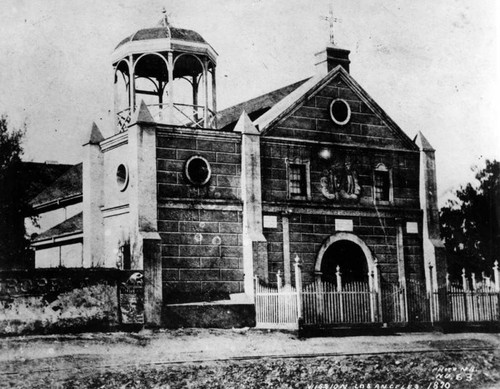 Early view of Plaza Church