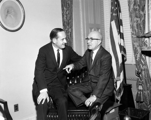 Rees and Hawkins share a seat in D.C. Congressional Office