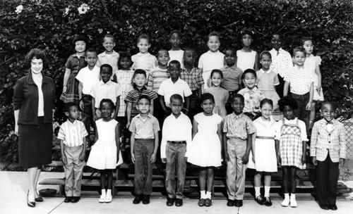1962 Class photo, Virginia Road Elementary