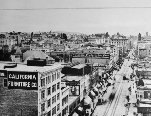 Early view of Broadway