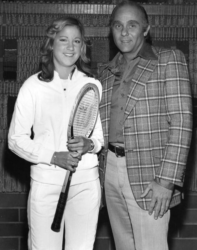 Chris Evert and David Mirisch