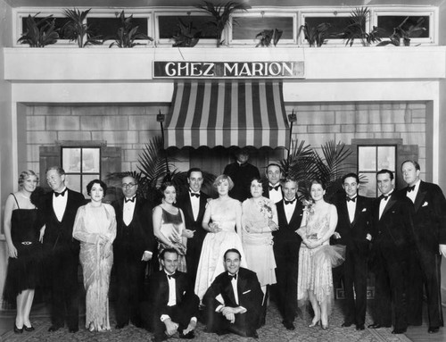 Marion Davies and friends