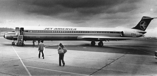 Jet America Airlines plane